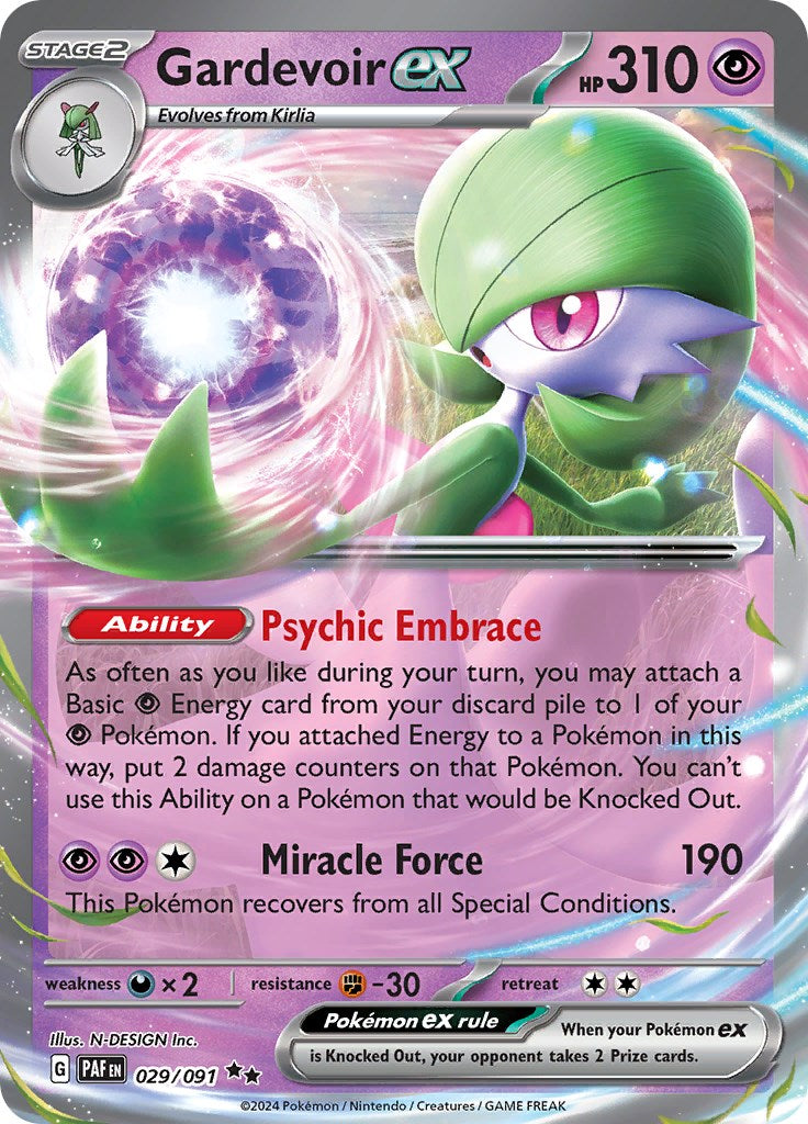 Gardevoir ex [29/091] - (Paldean Fates) Holofoil