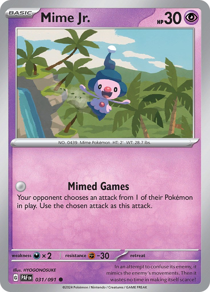 Mime Jr. [31/091] - (Paldean Fates)