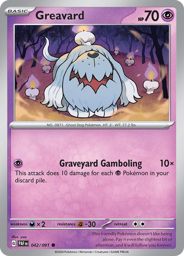 Greavard [42/091] - (Paldean Fates)