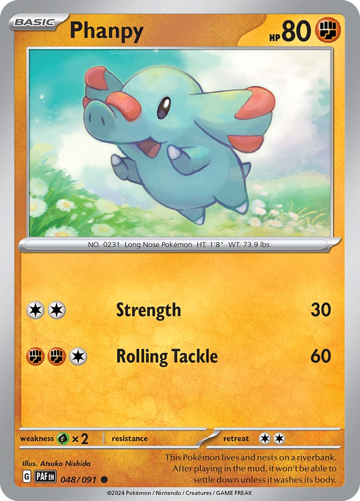 Phanpy [48/091] - (Paldean Fates)