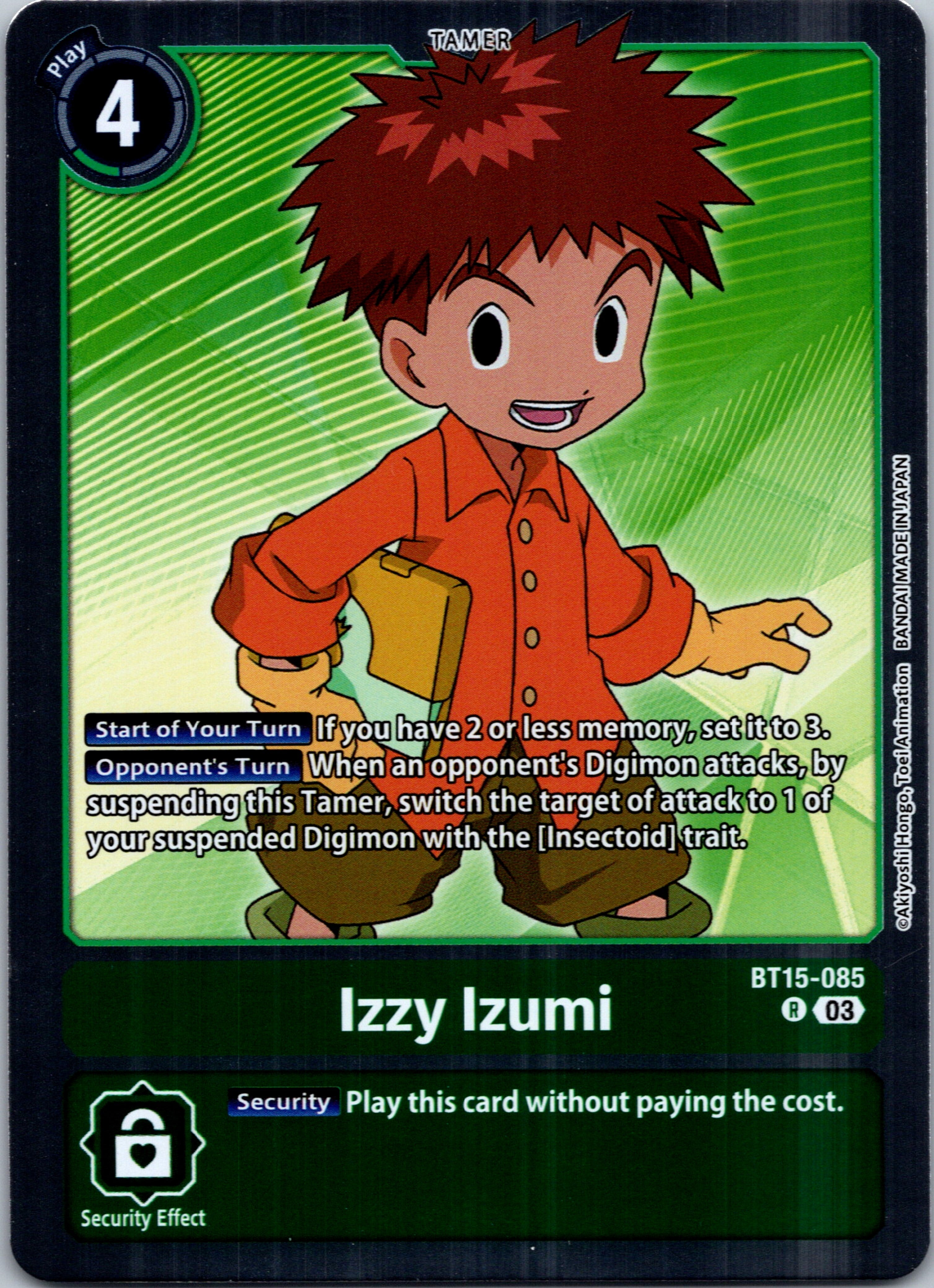 Izzy Izumi [BT15-085] [Exceed Apocalypse] Foil