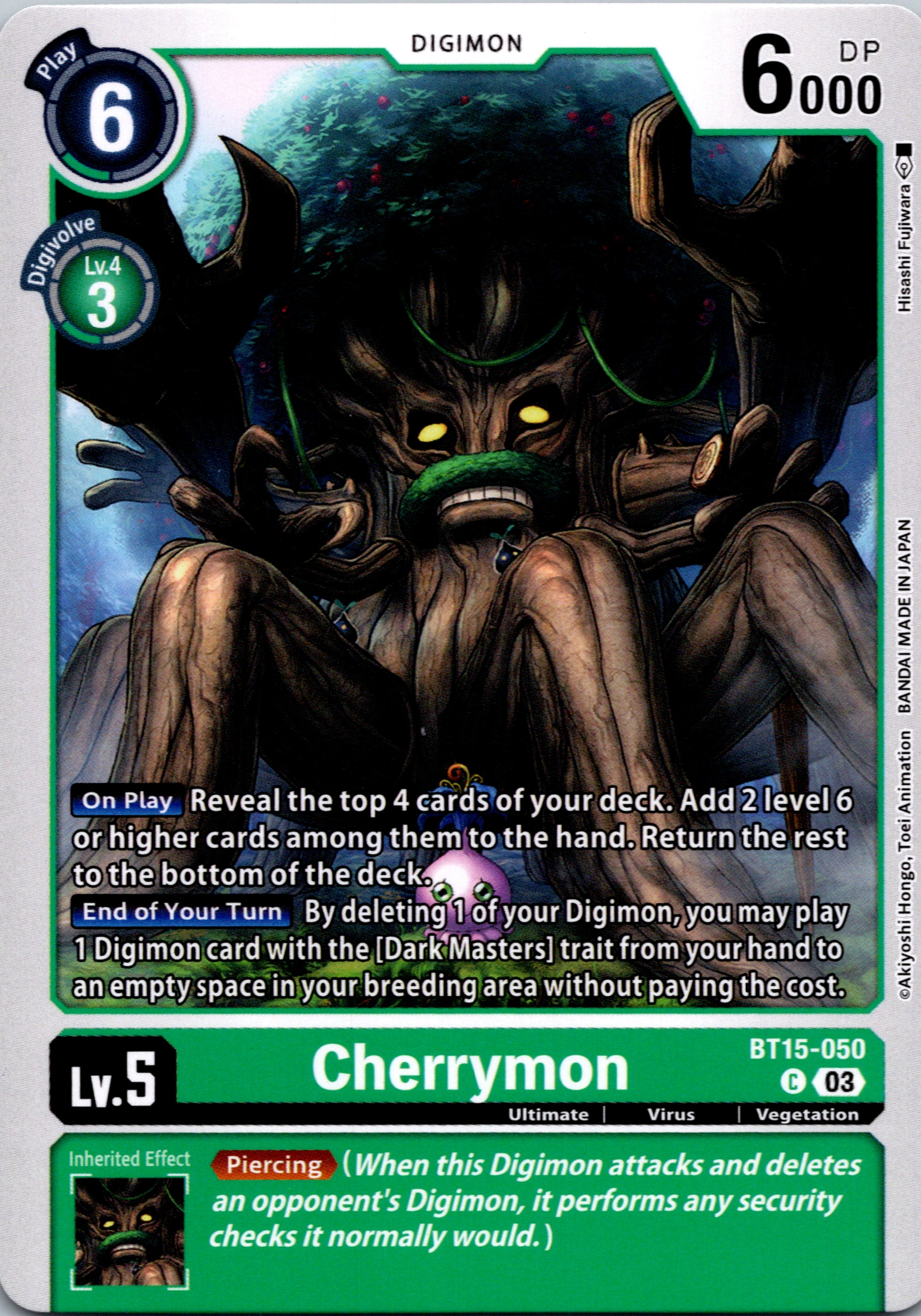 Cherrymon [BT15-050] [Exceed Apocalypse] Normal