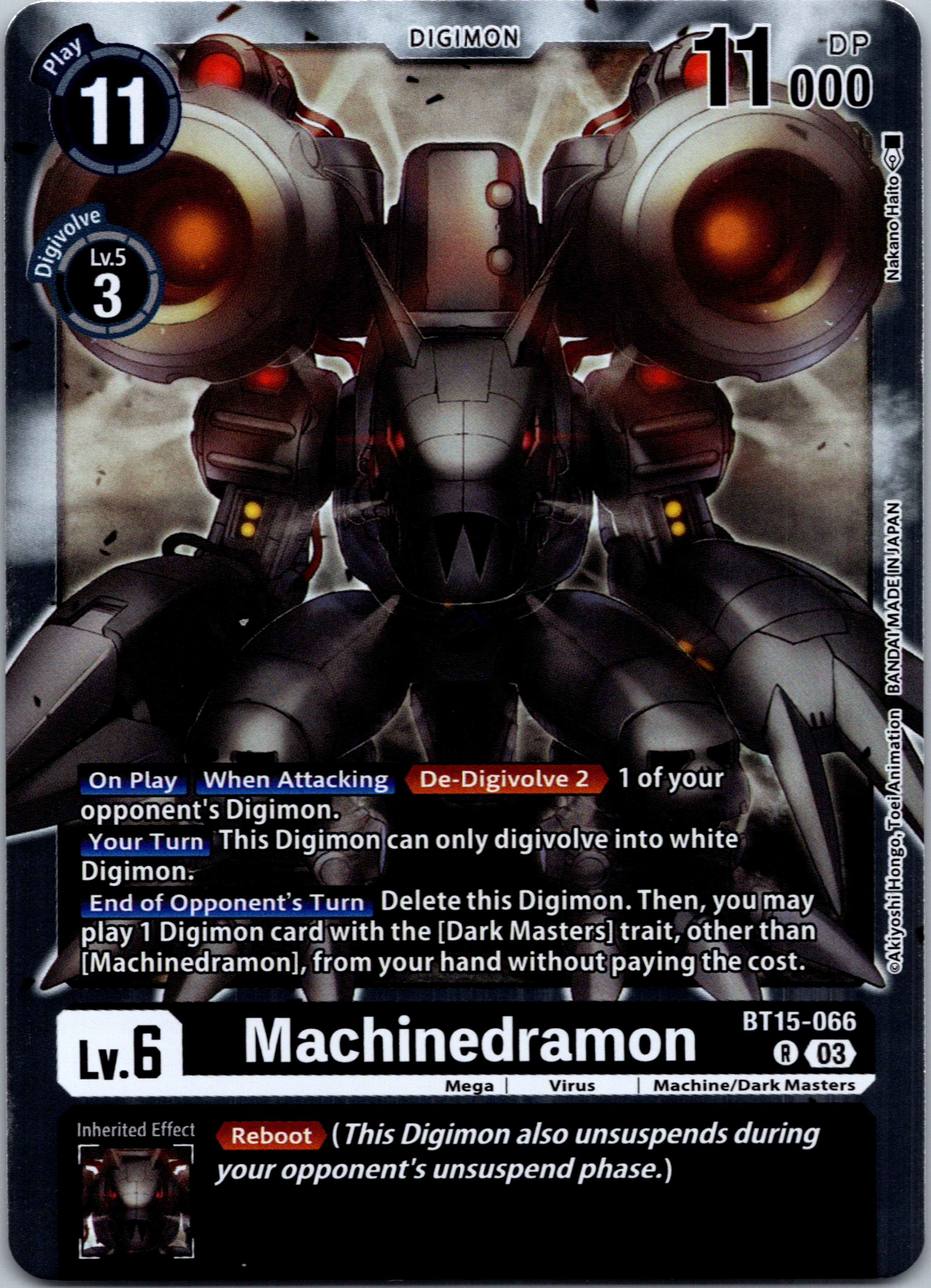 Machinedramon [BT15-066] [Exceed Apocalypse] Foil