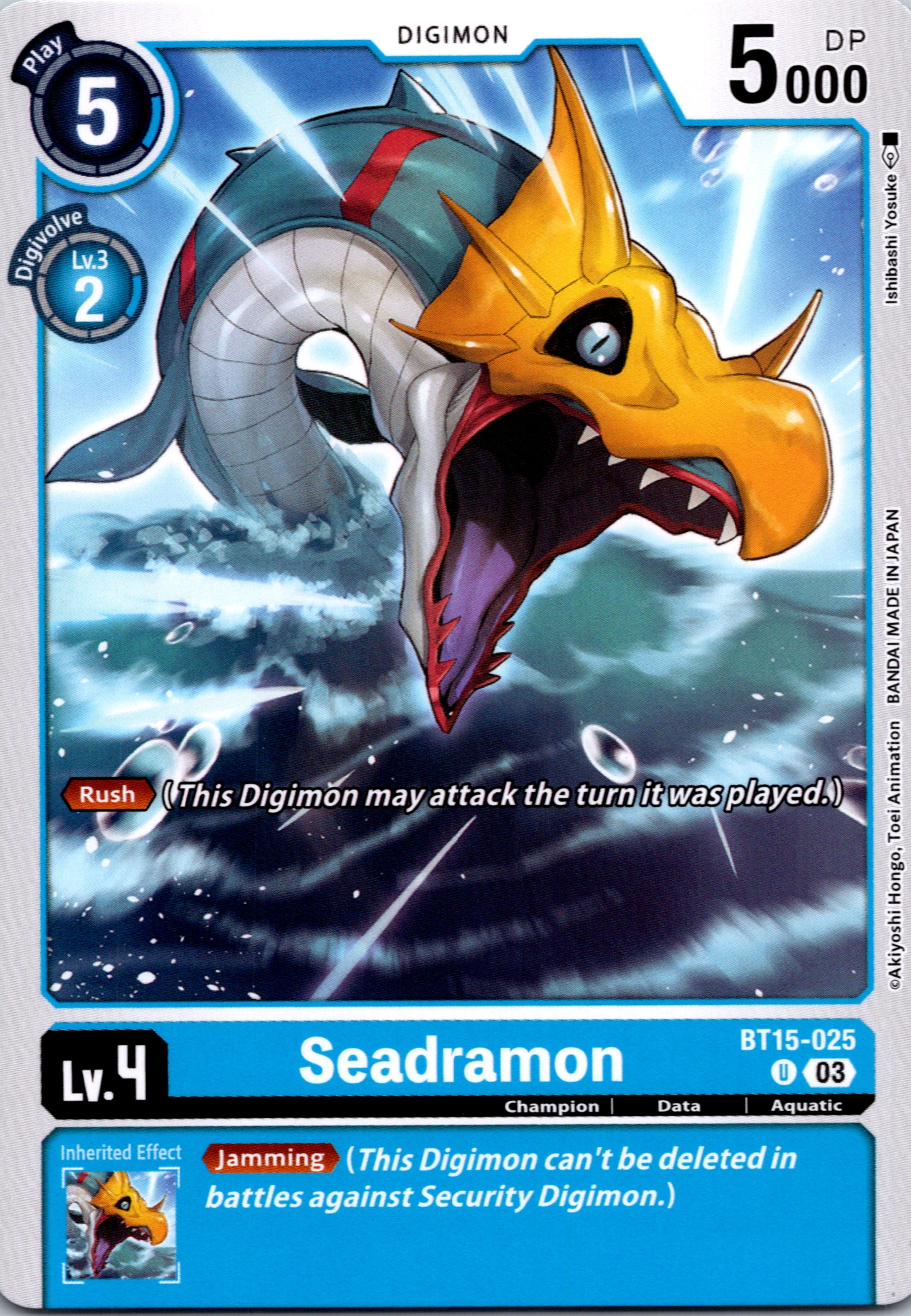 Seadramon [BT15-025] [Exceed Apocalypse] Normal