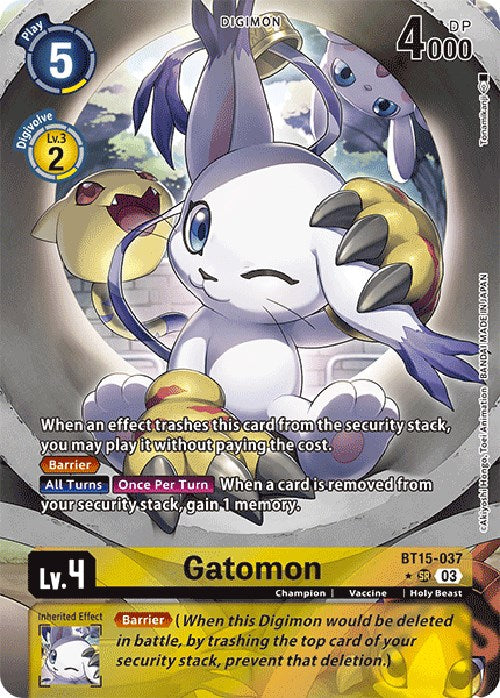 Gatomon (Alternate Art) [BT15-037] [Exceed Apocalypse] Foil