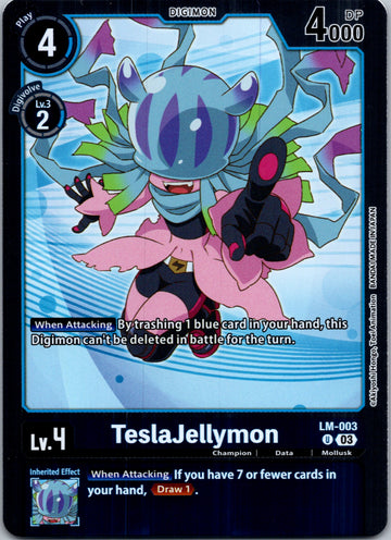 TeslaJellymon (English Exclusive) [LM-003] [Exceed Apocalypse] Foil