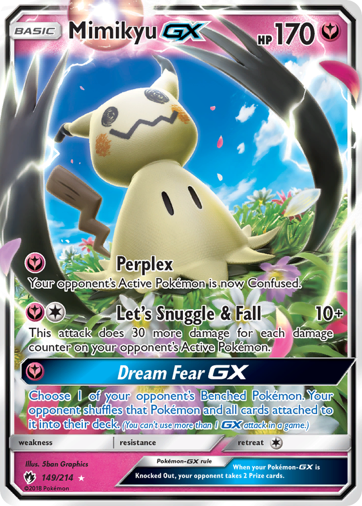 Mimikyu GX (149/214) [Sun & Moon: Lost Thunder] - Duel Kingdom