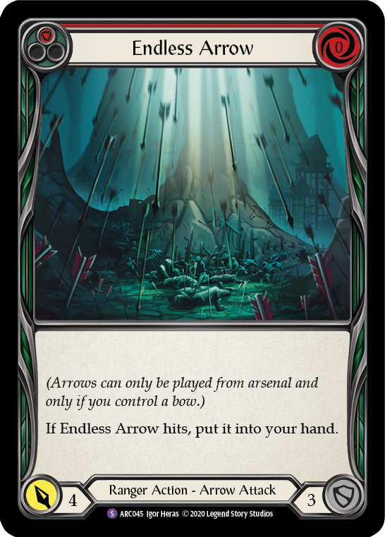 Endless Arrow [ARC045] Unlimited Rainbow Foil - Duel Kingdom