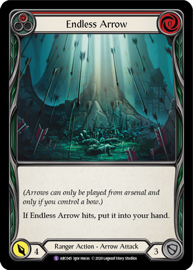 Endless Arrow [ARC045] Unlimited Rainbow Foil - Duel Kingdom