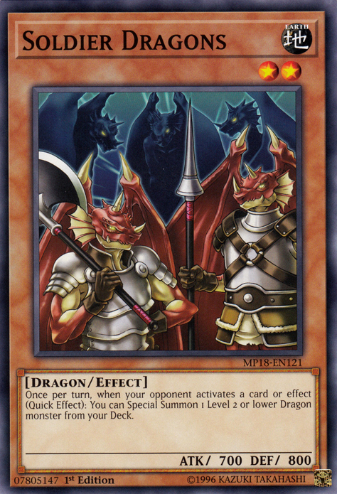 Soldier Dragons [MP18-EN121] Common - Duel Kingdom
