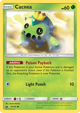 Cacnea (19/168) [Sun & Moon: Celestial Storm] - Duel Kingdom