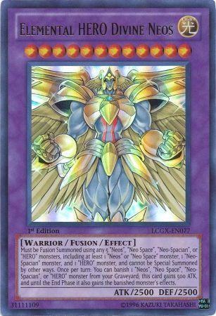 Elemental HERO Divine Neos [LCGX-EN077] Ultra Rare - Duel Kingdom