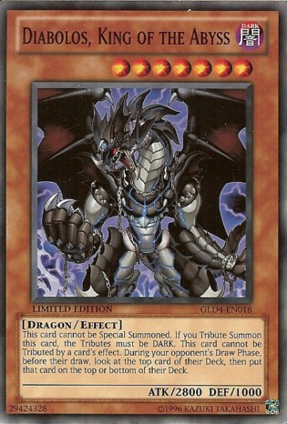 Diabolos, King of the Abyss [GLD4-EN018] Common - Duel Kingdom