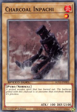 Charcoal Inpachi [SGX1-ENH03] Common - Duel Kingdom