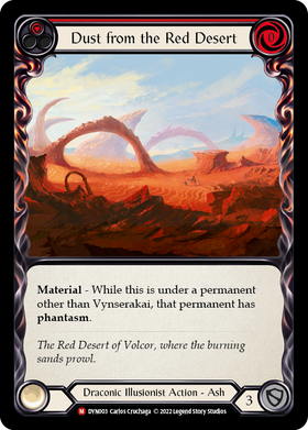 Dust from the Red Desert [DYN003] (Dynasty)  Rainbow Foil