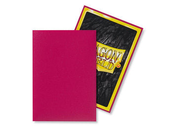 60ct Magenta Dragon Shield Matte Sleeves (Japanese Size) - Duel Kingdom