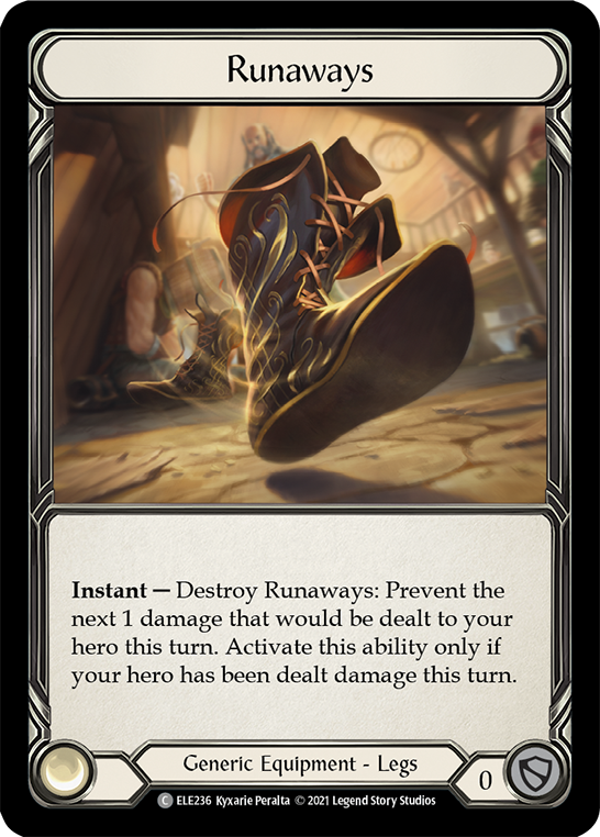Runaways [ELE236] 1st Edition Normal - Duel Kingdom
