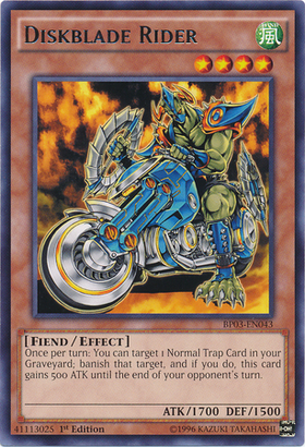 Diskblade Rider [BP03-EN043] Rare - Duel Kingdom