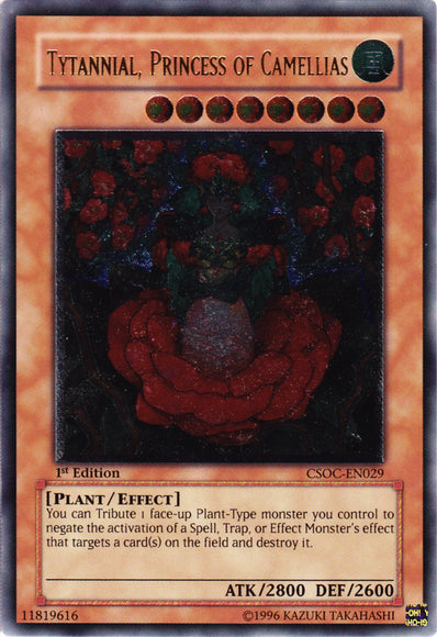 Tytannial, Princess of Camellias (UTR) [CSOC-EN029] Ultimate Rare - Duel Kingdom