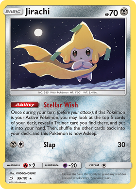 Jirachi (99/181) [Sun & Moon: Team Up] - Duel Kingdom