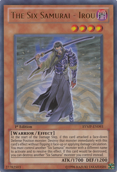The Six Samurai - Irou [RYMP-EN093] Ultra Rare - Duel Kingdom
