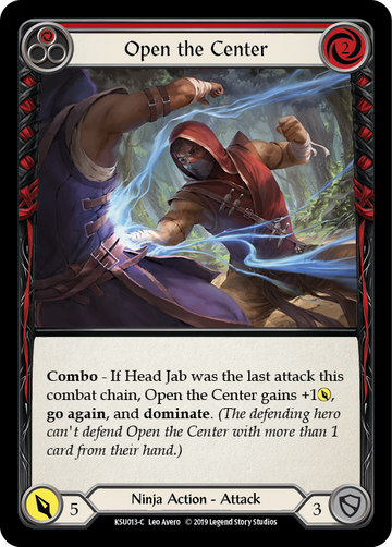 Open the Center (Red) [KSU013-C] 1st Edition Normal - Duel Kingdom