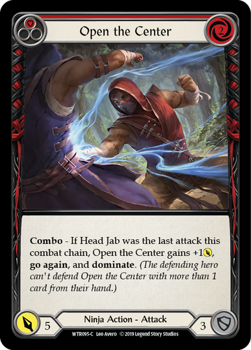 Open the Center (Red) [WTR095-C] Alpha Print Normal - Duel Kingdom