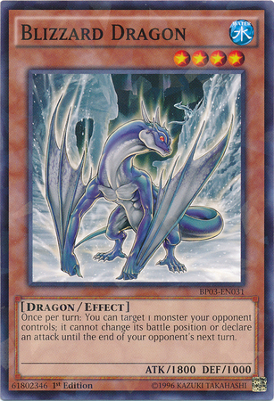 Blizzard Dragon [BP03-EN031] Shatterfoil Rare - Duel Kingdom