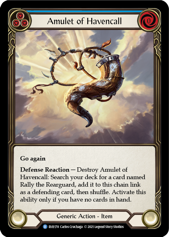Amulet of Havencall [EVR178] 1st Edition Normal - Duel Kingdom