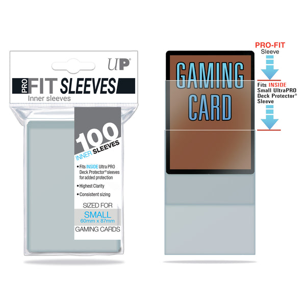 Ultra-PRO 100ct PRO-Fit Small Size Deck Protectors