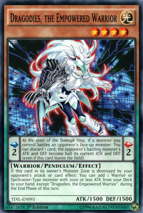 Dragodies, the Empowered Warrior [TDIL-EN093] Common - Duel Kingdom