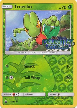 Treecko (8/168) (Toys R Us Exclusive) [Sun & Moon: Celestial Storm] - Duel Kingdom