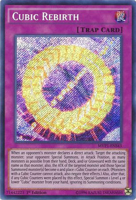 Cubic Rebirth [MVP1-ENS43] Secret Rare - Duel Kingdom
