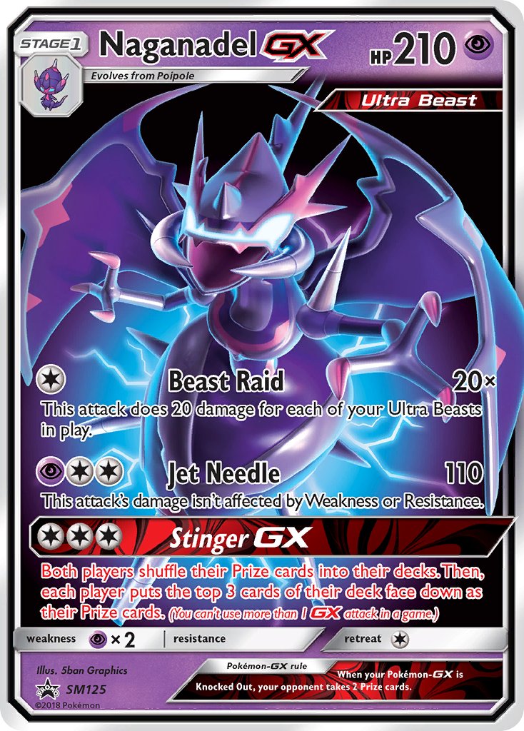 Naganadel GX (SM125) [Sun & Moon: Black Star Promos] - Duel Kingdom