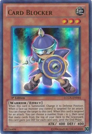 Card Blocker [LCGX-EN044] Ultra Rare - Duel Kingdom
