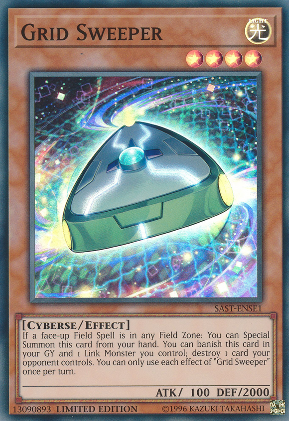 Grid Sweeper [SAST-ENSE1] Super Rare - Duel Kingdom