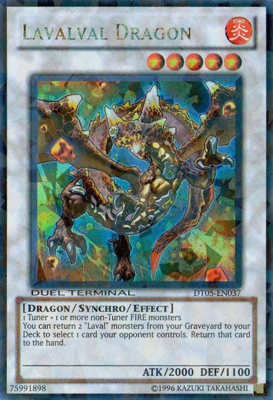 Lavalval Dragon [DT05-EN037] Ultra Rare - Duel Kingdom