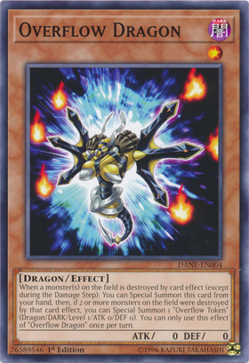 Overflow Dragon [DANE-EN004] Common - Duel Kingdom