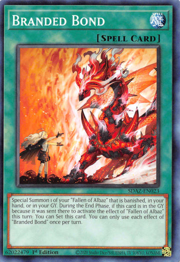 Branded Bond [SDAZ-EN023] Common - Duel Kingdom
