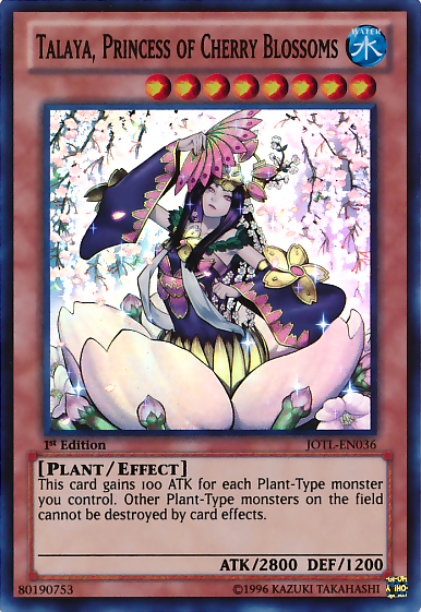 Talaya, Princess of Cherry Blossoms [JOTL-EN036] Super Rare - Duel Kingdom