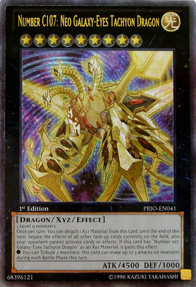 Number C107: Neo Galaxy-Eyes Tachyon Dragon [PRIO-EN041] Super Rare - Duel Kingdom