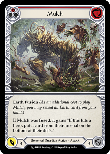 Mulch (Red) [U-ELE019] Unlimited Rainbow Foil - Duel Kingdom