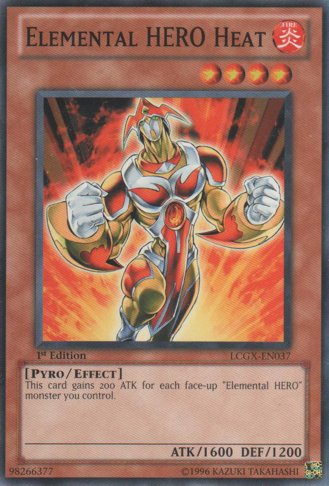 Elemental HERO Heat [LCGX-EN037] Common - Duel Kingdom