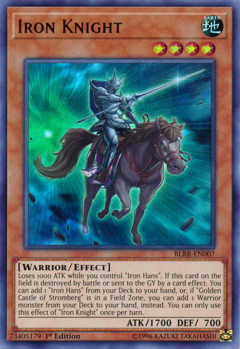 Iron Knight [BLRR-EN007] Ultra Rare - Duel Kingdom