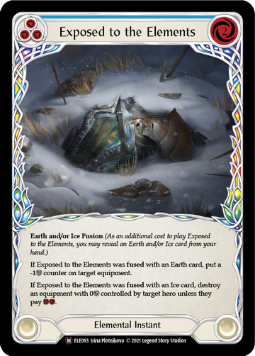 Exposed to the Elements [U-ELE093] Unlimited Rainbow Foil - Duel Kingdom
