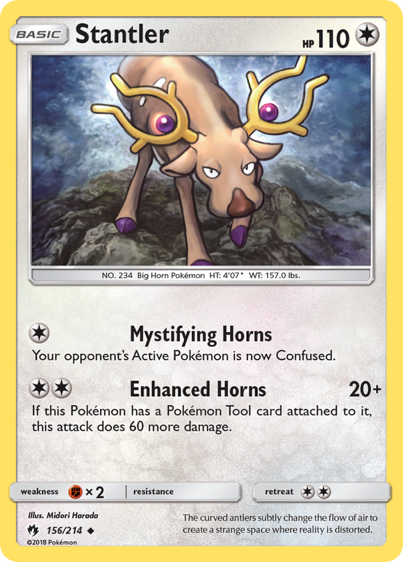 Stantler (156/214) [Sun & Moon: Lost Thunder] - Duel Kingdom