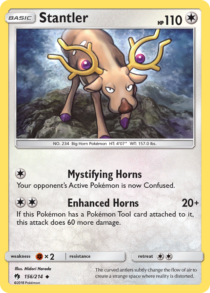 Stantler (156/214) [Sun & Moon: Lost Thunder] - Duel Kingdom