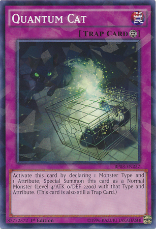 Quantum Cat [BP03-EN237] Shatterfoil Rare - Duel Kingdom