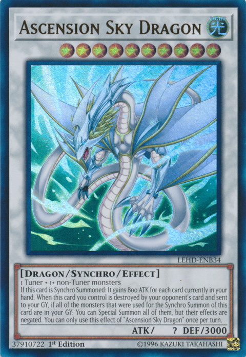 Ascension Sky Dragon [LEHD-ENB34] Ultra Rare - Duel Kingdom