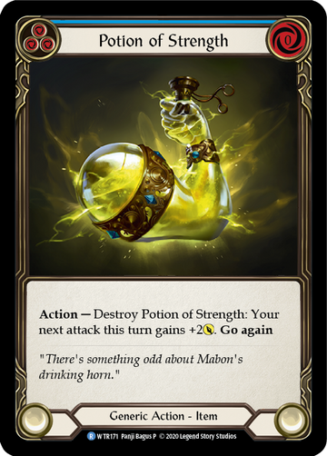 Potion of Strength [WTR171] Unlimited Rainbow Foil - Duel Kingdom